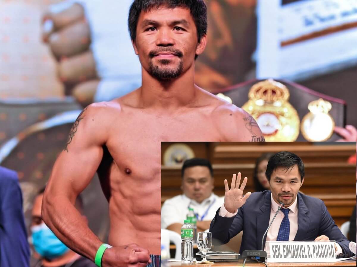 Boxer Manny Pacquiao