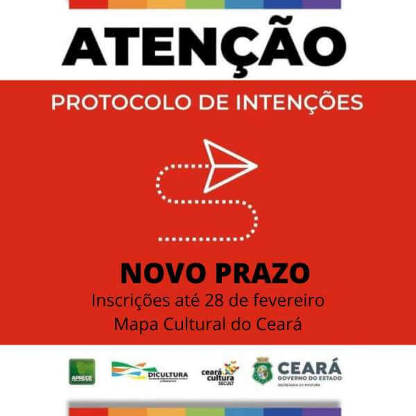 Retomada do Programa de Fortalecimento do Sistema Estadual da Cultura (Pró-SIEC) em 2022. Inscrições até 28/2