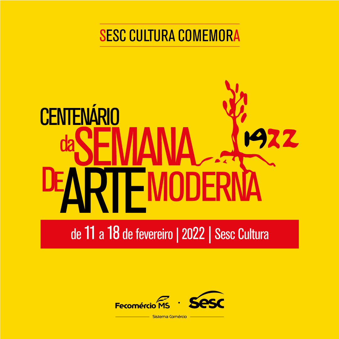 Sesc Cultura inaugurará semana de Arte Moderna na Capital