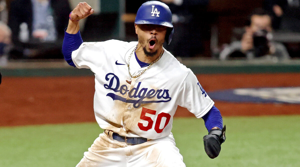 Dodgers outfielder Mookie Betts is pushing for the Hall of Fame