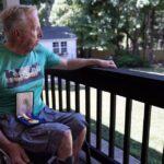 Paralympian gold medalist David Kiley at his home in Mooresville. Kiley has been elected to the U.S. Olympic and Paralympic Hall of Fame’s 2022 class.