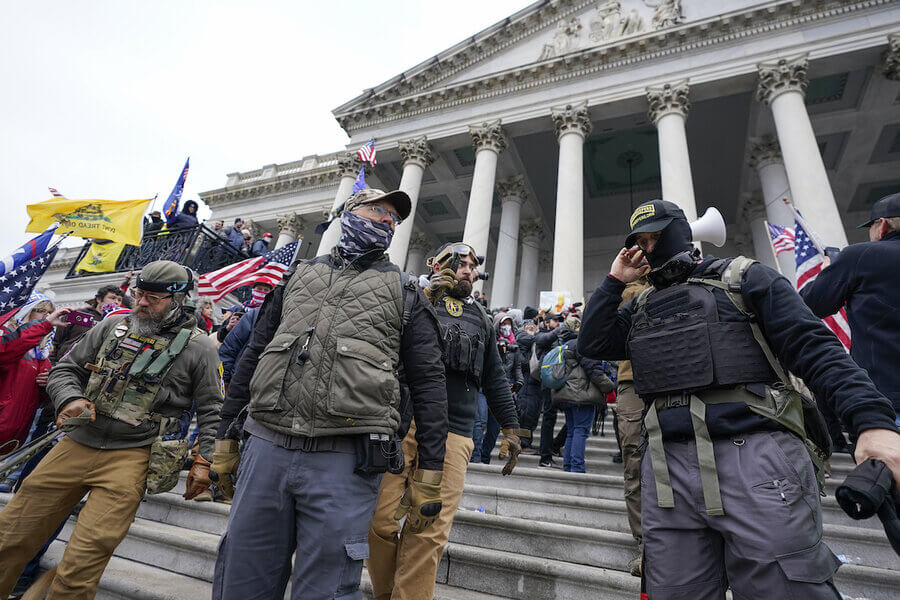 Prosecutors say Oath Keepers planned 'armed rebellion' against US