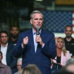 House Minority leader Kevin McCarthy, R-Calif., speaks at DMI Companies in Monongahela, Pa., Friday, Sept. 23, 2022. (AP Photo/Barry Reeger, File)