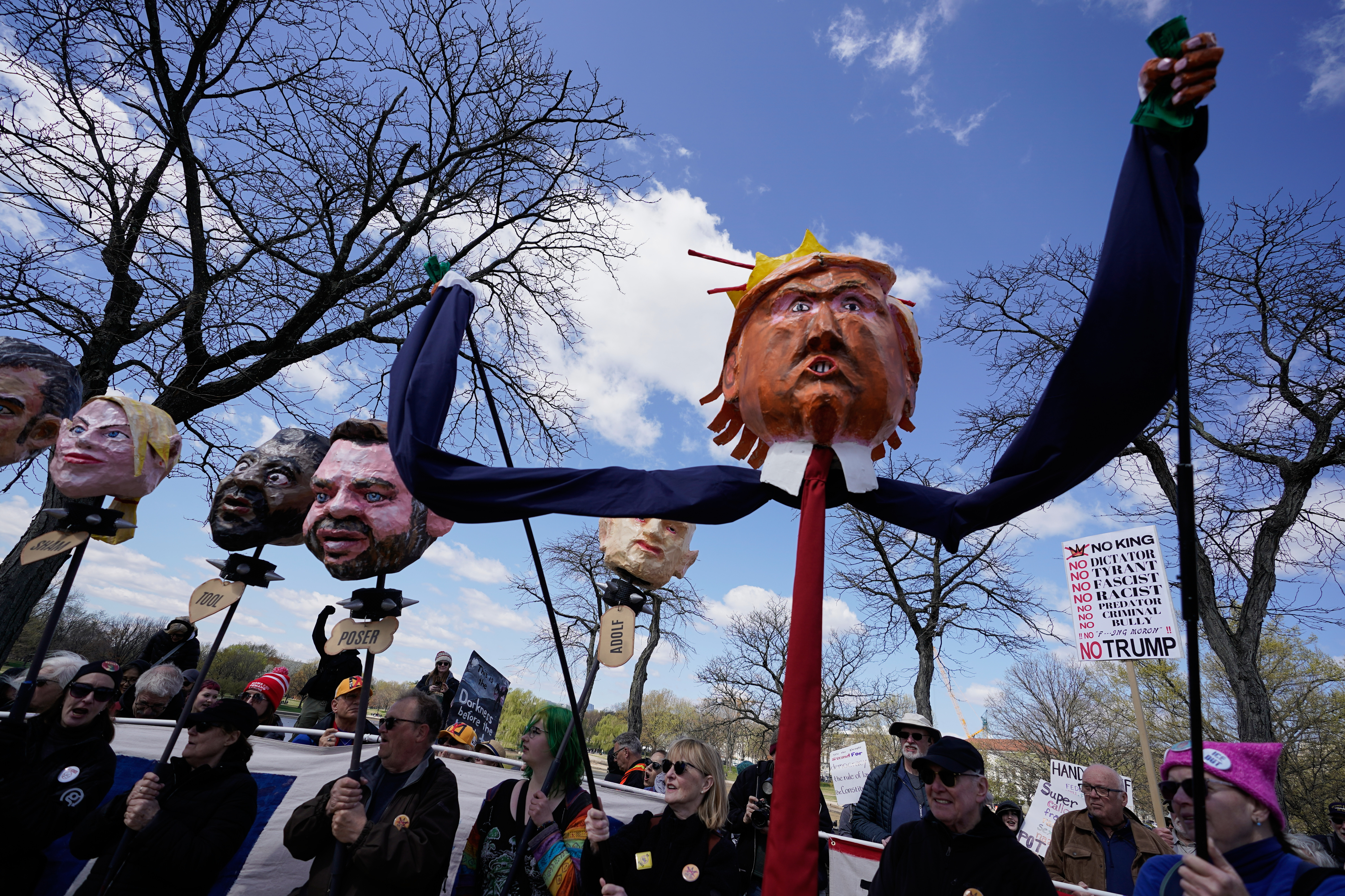 No Kings Protest Washington - Caribbean Television Network